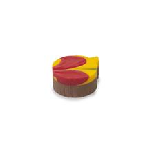 Kerstbal chocolaatje gekleurd
