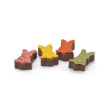 Paashaas groot bonbon geel met stippen