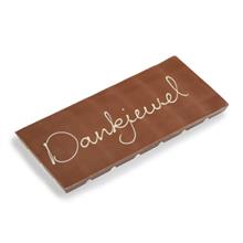 Tablet 200g Melk - Tekst DANKJEWEL