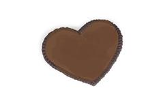 Hart middel (kaal) puur met pure rand