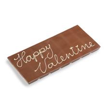 Tablet 200g Melk - Tekst HAPPY VALENTINE