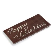 Tablet 200g Puur - Tekst HAPPY VALENTINE
