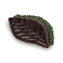 Blaadjes puur met musket groen