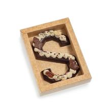 Letter S 200 gram puur opgespoten vegan