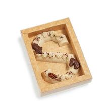 Letter S 200 gram wit opgespoten vegan