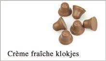 Creme fraiche klokjes