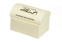 Luxe Bonbondoosjes 'Koffertje' Ivoor 250g
