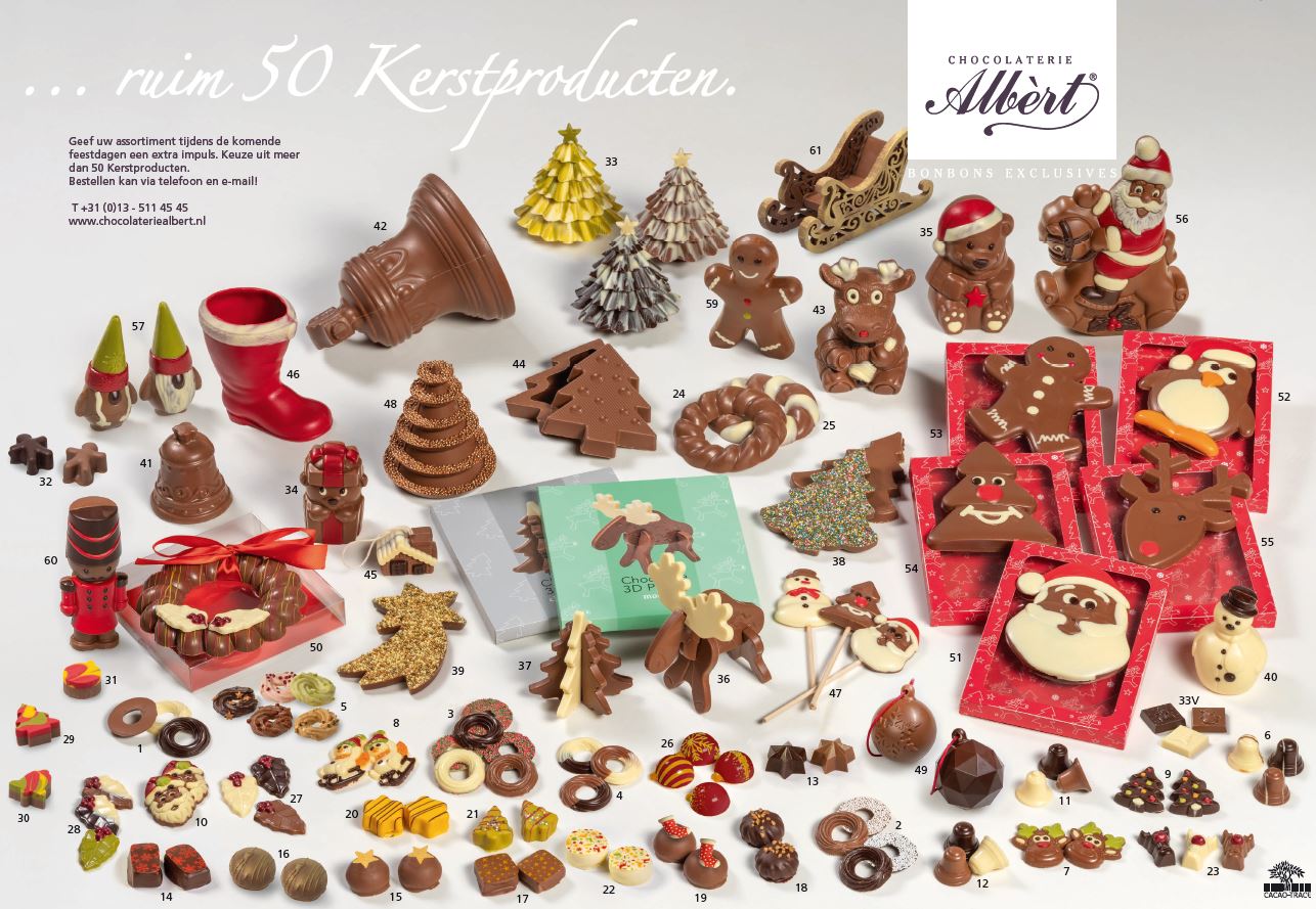 Een sfeerbeeld sinterklaasartikelen